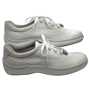 Keds Sneakers Womens 8 White PureFit Lace Up Casual Comfort Walking Shoes
